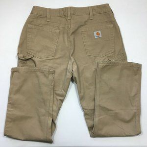 Women's Carhartt Tan Cargo Pants